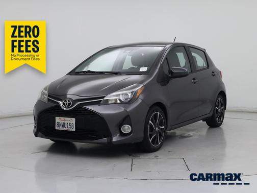 Gray 2017 Toyota Yaris SE