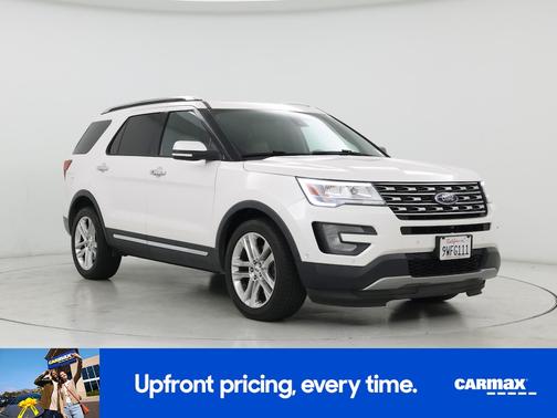 White 2017 Ford Explorer Limited