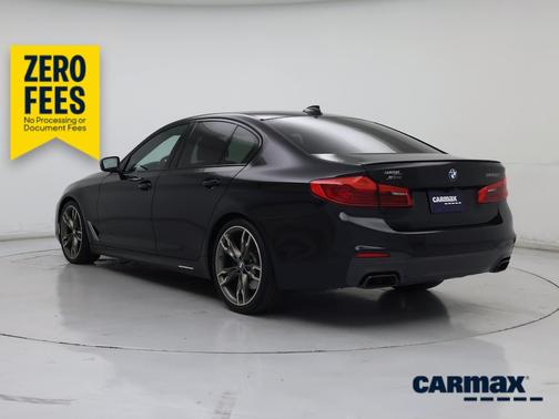 Black 2018 BMW M550 I xDrive
