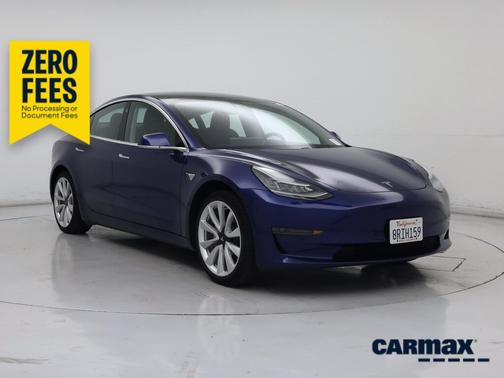 Blue 2020 Tesla Model 3 Standard Range Plus
