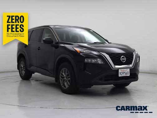 Black 2021 Nissan Rogue S