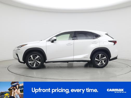 White 2020 Lexus NX 300h