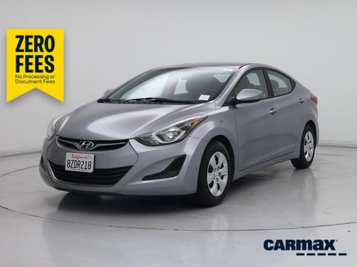 Silver 2016 Hyundai ELANTRA SE