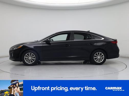 Black 2018 Hyundai SONATA SE