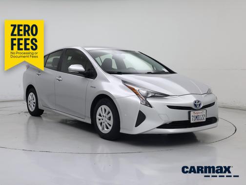 Silver 2016 Toyota Prius Three