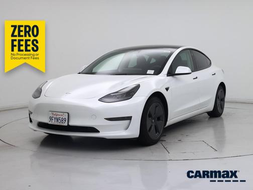 White 2023 Tesla Model 3