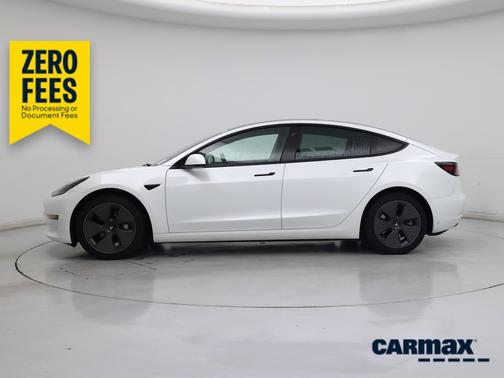 White 2023 Tesla Model 3