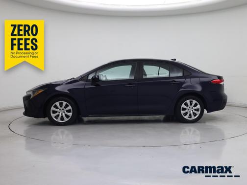 Blue 2022 Toyota Corolla LE