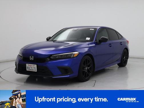 Blue 2023 Honda Civic Sport