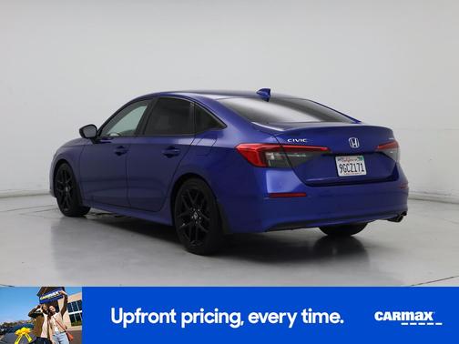 Blue 2023 Honda Civic Sport