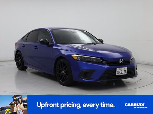 Blue 2023 Honda Civic Sport