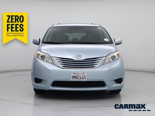 Blue 2015 Toyota Sienna LE