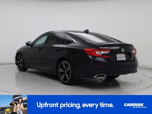 Black 2022 Honda Accord Sport