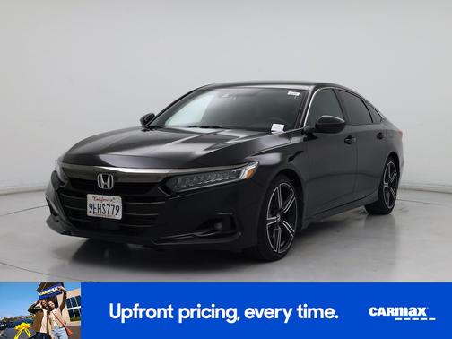 Black 2022 Honda Accord Sport