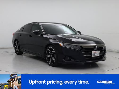 Black 2022 Honda Accord Sport