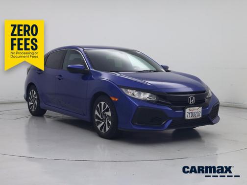 Blue 2017 Honda Civic LX