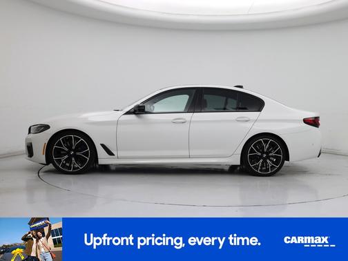 White 2021 BMW M550 I xDrive