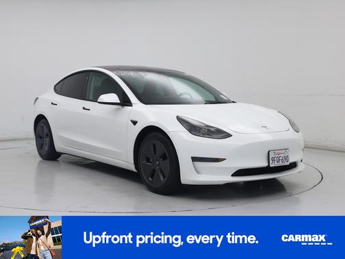 White 2023 Tesla Model 3