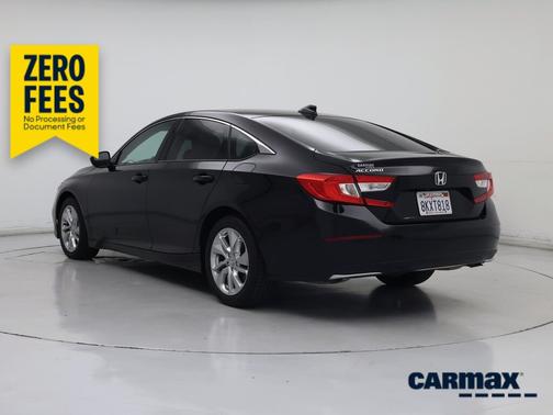 Black 2019 Honda Accord LX
