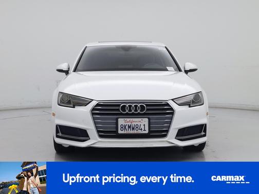 White 2019 Audi A4 Premium