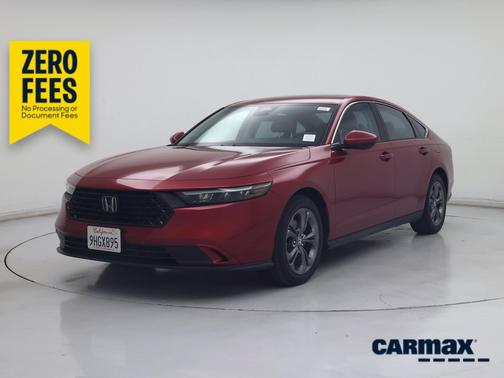 Red 2023 Honda Accord EX