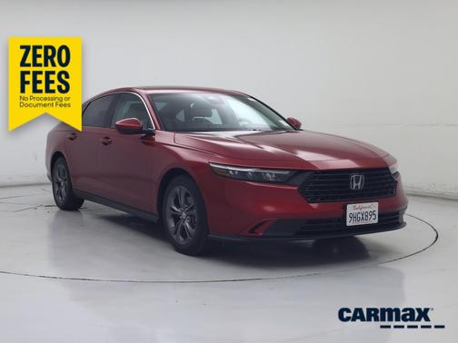 Red 2023 Honda Accord EX