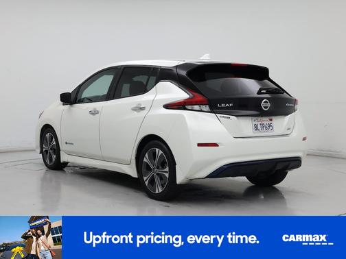 White 2019 Nissan Leaf SV