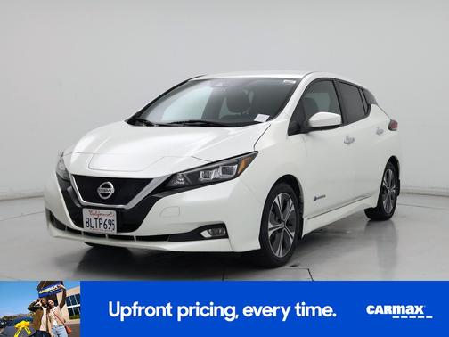 White 2019 Nissan Leaf SV