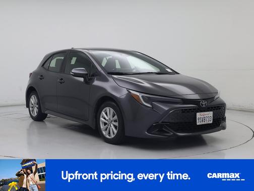 Gray 2025 Toyota Corolla Hatchback SE
