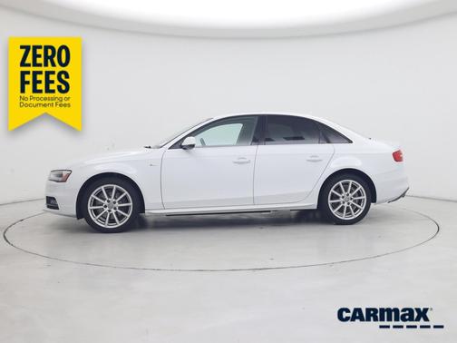 White 2016 Audi A4 Premium