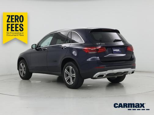 Blue 2021 Mercedes-Benz GLC 300