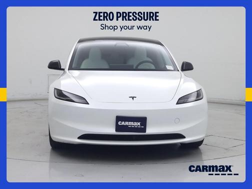 White 2024 Tesla Model 3 Long Range