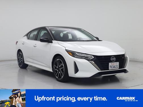 White 2025 Nissan Sentra SR