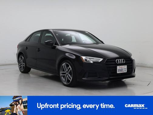 Black 2020 Audi A3 Premium