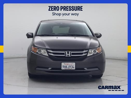 Gray 2015 Honda Odyssey EX-L