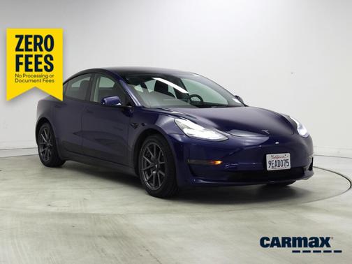 Blue 2023 Tesla Model 3