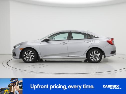 Silver 2018 Honda Civic EX