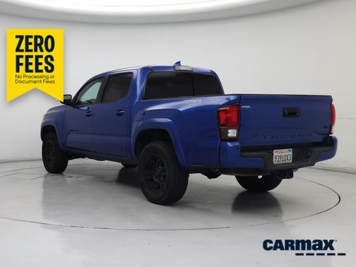 Blue 2018 Toyota Tacoma TRD Sport