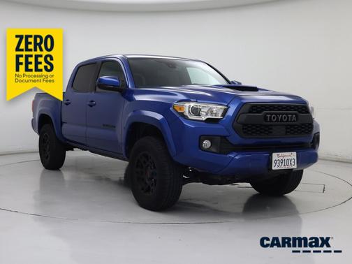 Blue 2018 Toyota Tacoma TRD Sport