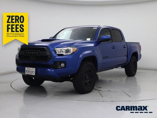 Blue 2018 Toyota Tacoma TRD Sport