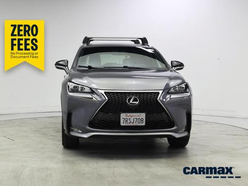 Gray 2016 Lexus NX 200t F-Sport
