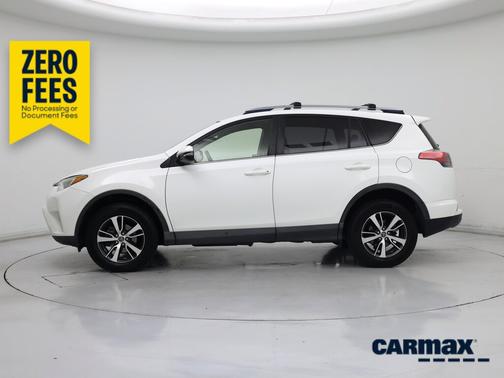White 2017 Toyota RAV4 XLE
