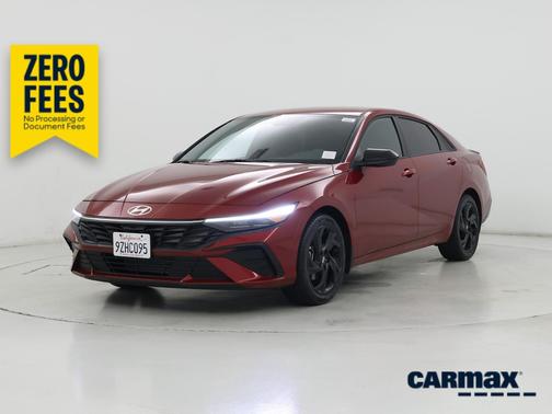 Red 2026 Hyundai ELANTRA SEL Sport