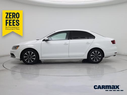 White 2017 Volkswagen Jetta S