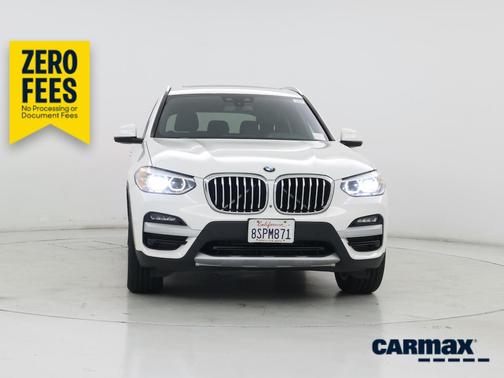 White 2020 BMW X3 sDrive30i