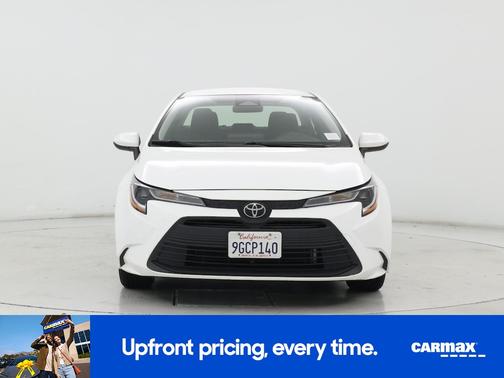 White 2023 Toyota Corolla LE