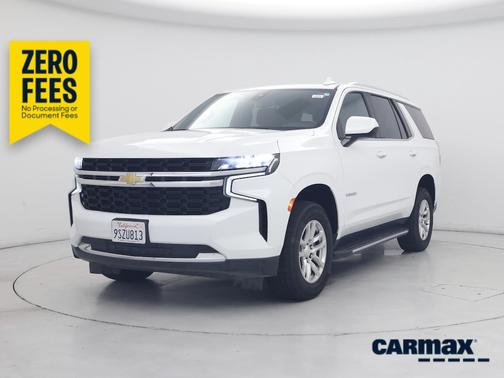 White 2021 Chevrolet Tahoe LS