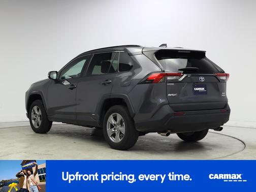 Gray 2022 Toyota RAV4 Hybrid XLE