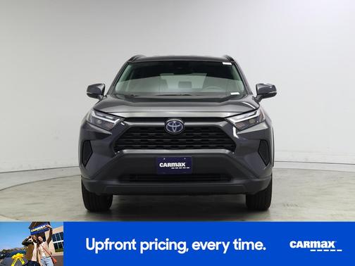 Gray 2022 Toyota RAV4 Hybrid XLE