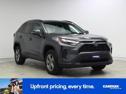 Gray 2022 Toyota RAV4 Hybrid XLE